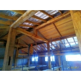 manutenção de telhado de madeira Jandira