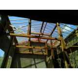 reforma para telhado de madeira Barueri