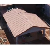 telhado para garagem residencial preço Tamboré